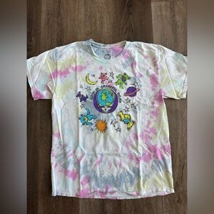 Grateful Dead Tie Dye tee shirt. Unisex fit, size large.